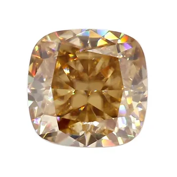 0.18-2.5 ct Champange Възглавница Кройка Муассанит Насипен Камък Сертифициран Gra Муассанит Diamond Скъпоценен Камък Тестер за 
