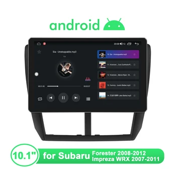 10,1 инча Авто Радио Стерео Android 10,0 Системата Bluetooth 5,1 1280*800 За Subaru Forester 2008-2012 Impreza WRX STi 2007-2011 г.