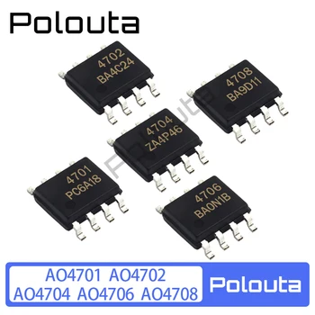 10 бр./лот Polouta AO4704 SOP8 Супер Полеви Транзистор Пин-in Пакети с няколко спецификации Arduino Nano Безплатна доставка