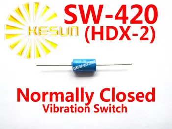 1000 бр./ЛОТ HDX-2 SW-420 Нормално затворен високочувствителния сензор за вибрация Вибрация ключ