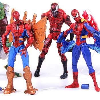 15 см Фигурка на Spider-man Филм Веном Невероятен Човек-Паяк Питър Паркър Фигурка Клането Модел Кукли, Играчки за Деца