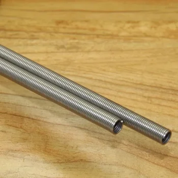 1бр 0,6 мм Диаметър кремена пружина линейна неръждаема стомана, стреч система 3 мм-10 мм външни диаметри от 1000 мм дължина на
