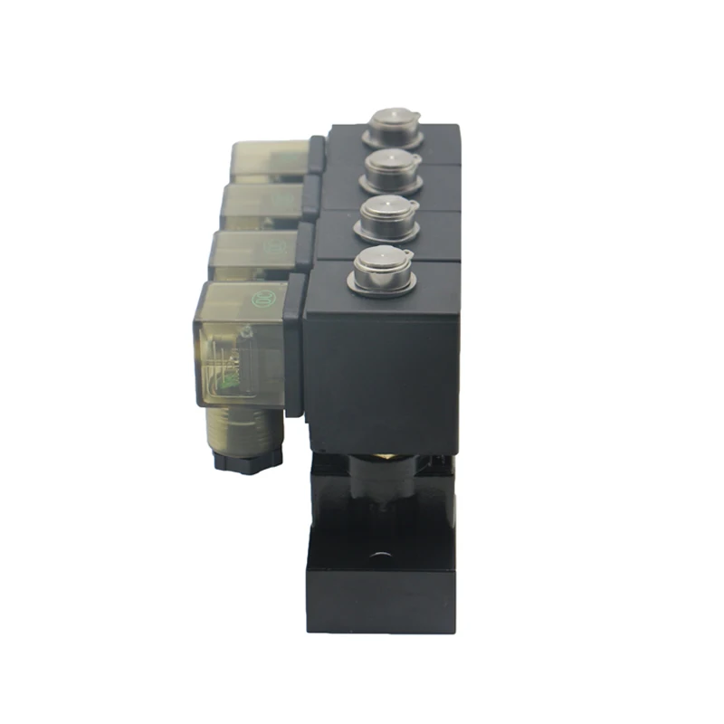2/2-ходови електромагнитни вентили тип Airtac с основание вентил колектор, колектор блок на пневматични клапани