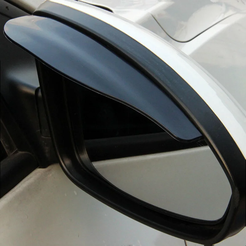 2 бр. Стайлинг автомобили Огледало за обратно виждане дъжд вежди за Mini Cooper R52 R53 R55 R56 R58 R59 R60 R61 Paceman Clubman и Countryman купе