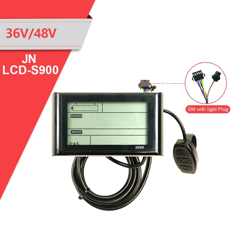 24 36 48 250 W 350 W Электровелосипед LCD Дисплей М S900 LCD Дисплей 17A Трехрежимный Синусоидална Контролер