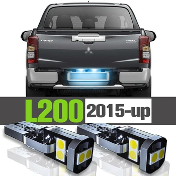 2x LED Лампа за Регистрационен номер, Аксесоари, Лампа За Шасито на Платформа на Mitsubishi L200 2015 2016 2017