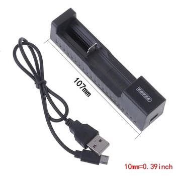 3,7 В Универсална Акумулаторна Батерия USB Зарядно Устройство За 18650 16340 14500 10400 26650 Литиево-йонна