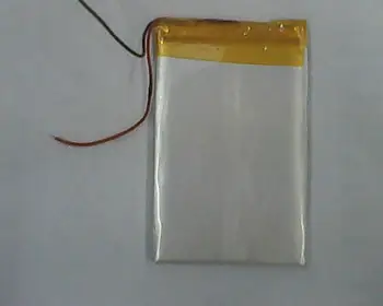 3,7 На полимерно-литиева батерия 603448 1200 ма с щепсел 2,54 безжична телефонна точка на четене на батерията
