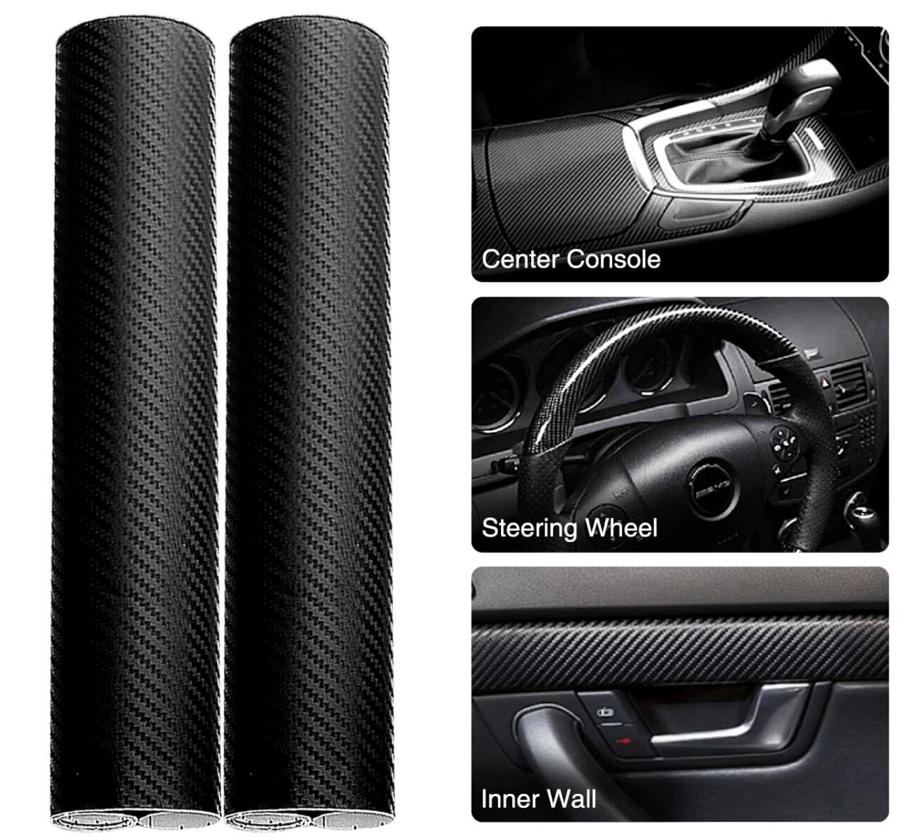 3D Стикери от карбон за Автомобили, Стикери за Mitsubishi Mercedes CLK63 R F700 Kia R, Sorento Optima