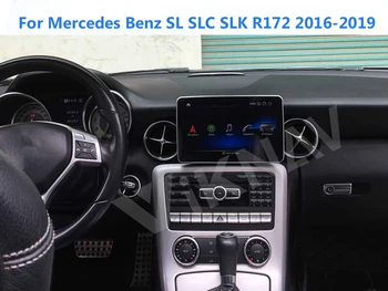 9 инча Android 10 авто радио Авто Радио За Mercedes Benz SL SLC SLK R172 2016-2019 GPS Навигация DVD Мултимедиен Плеър 2din