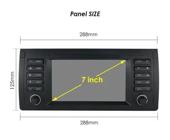 Android Автомобилна Стерео Радио GPS За B M W M3 E39 E39 X5 dvd плейър АУДИО Навигация