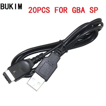 BUKIM 20 БРОЯ USB Захранване на Зарядно Устройство, Кабел, кабел за зареждане Кабел за Gameboy Advance SP