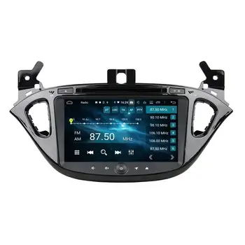 CarPlay DSP PX6 Android 10 Авто Радио DVD GPS, Bluetooth, WIFI 5.0 е за Opel Corsa 2015 2016 Автомобилен Мултимедиен Плеър