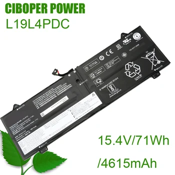 CP Природна батерия за лаптоп L19L4PDC 15.4 В/71 Wh/4615 ма За 14cACN 2021 14c 2021 7-14ITL5 7-15ITL5 L19C4PDC L19M4PDC