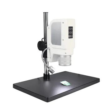 EMS106 Увеличение Цифров Микроскоп 1200 W Видео Микроскоп Цифров Електронен Microscopio Непрекъснато Усилване на Оптичните 0.7 ~ 4.5 X