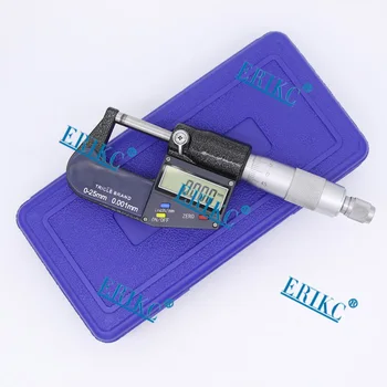 ERIKC 0,001 мм Външния Електронен Микрометър 0-25 мм Цифров Штангенциркуль Измервателен Микрометър Твърдосплавен Връх Измервателни Инструменти