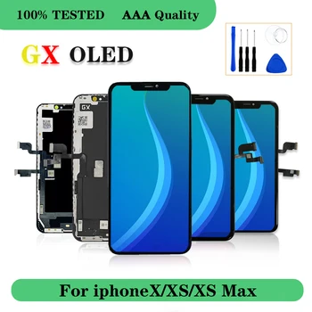 Gx Amoled LCD Екран Замяна За iPhone X Xs Xsmax LCD Дисплей, Дигитайзер, Подмяна на Дисплея Oled Pantalla