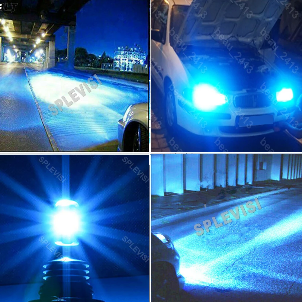 LED Фарове за мъгла Фарове Ice blue 8000K За Toyota Camry 2007 2008 2009 2010 2012 2013 2014 Nissan Titan XD 2019