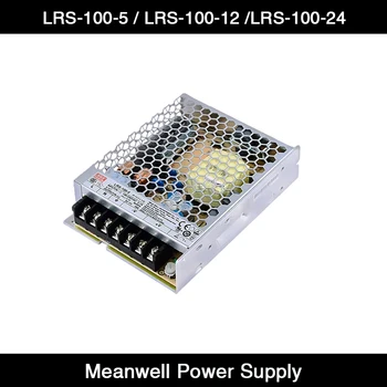 MW LRS-100-5 / 12 / 24 Led дисплей Импулсно захранване 100 W ac 85-264 В до 5 18A/12 8.5 A/24 4.5 A с един изход