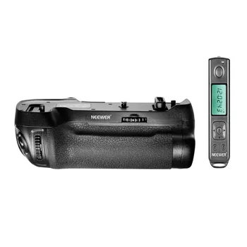 Neewer 2.4 Ghz безжично дистанционно управление Батарейная дръжка като MB-D17 за фотоапарат Nikon D500 Работи с 1 бр EN-EL15 батерия или 8 бр AA