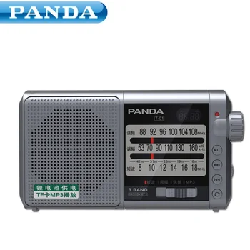 PANDA T-01 Pointer FM къси вълни TF Карта Зареждане на Литиево-йонна Батерия Преносимо Радио