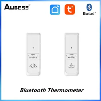 Sasha Безжична Bluetooth Интелигентен Сензор за температура и влажност на Hristo Smart Life APP Дистанционно наблюдение За Интелигентен Дом В Режим на дълги периоди на изчакване