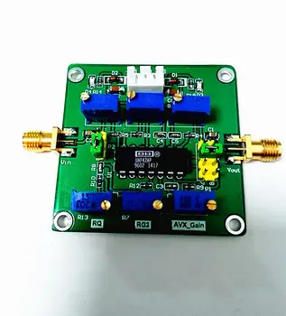 UAF42 Активен Филтър Регулируем Такса за Филтриране на високи/ниски честоти/Полосовых честоти Модул Q value F/Усилвател за шунка радио