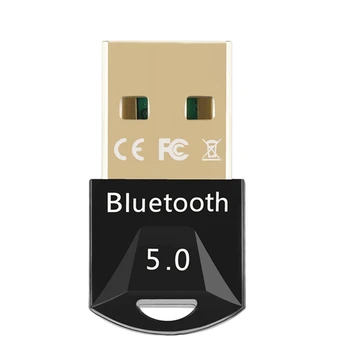 USB Безжичен BT5.0 Адаптер 5,0 Приемник 5,0 Ключ Високоскоростен Безжичен Предавател USB Адаптер За Преносим КОМПЮТЪР на Компютър