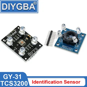 WAVTZT TCS3200 GY-31 Модул Сензор за идентификация GY31 TCS-3200 Модула Детектор Сензор за Идентифициране на цветове Аксесоар Arduino