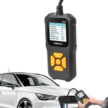 Автомобили OBD Скенер V318 Car Check Engine Code Reader Диагностика Сканиращ Инструмент За всички автомобили с протокола OBD-II е Достъпен на 10 езика