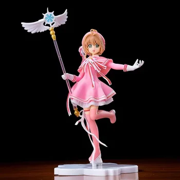 Аниме Cardcaptor Sakura Киномото Сакура PVC Фигурки са подбрани Модел Играчки Кукли от 15 см