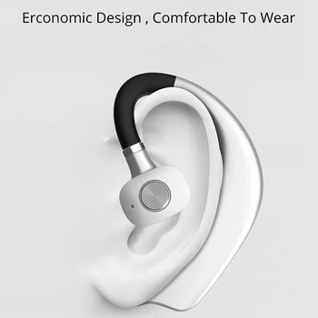 Безжична Bluetooth Слушалка с Bluetooth Слушалки Бизнес Слушалки с Микрофон Високоговорител за Шофиране на Кола за iPhone Samsung pk V8