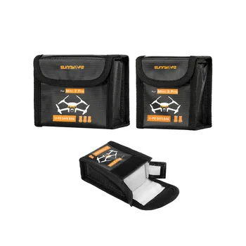 Безпилотен Батерия Липо Безопасна Чанта Предпазна Кутия за Съхранение на взривозащитен за DJI Mini Pro 3 Аксесоари
