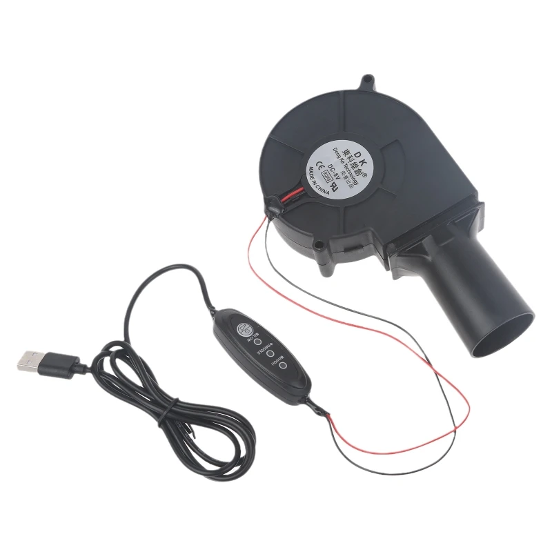 Вентилатор за барбекю USB 5V Портативен Лек Електрически Вентилатор За Барбекю На Открито Кулинарен Лагер