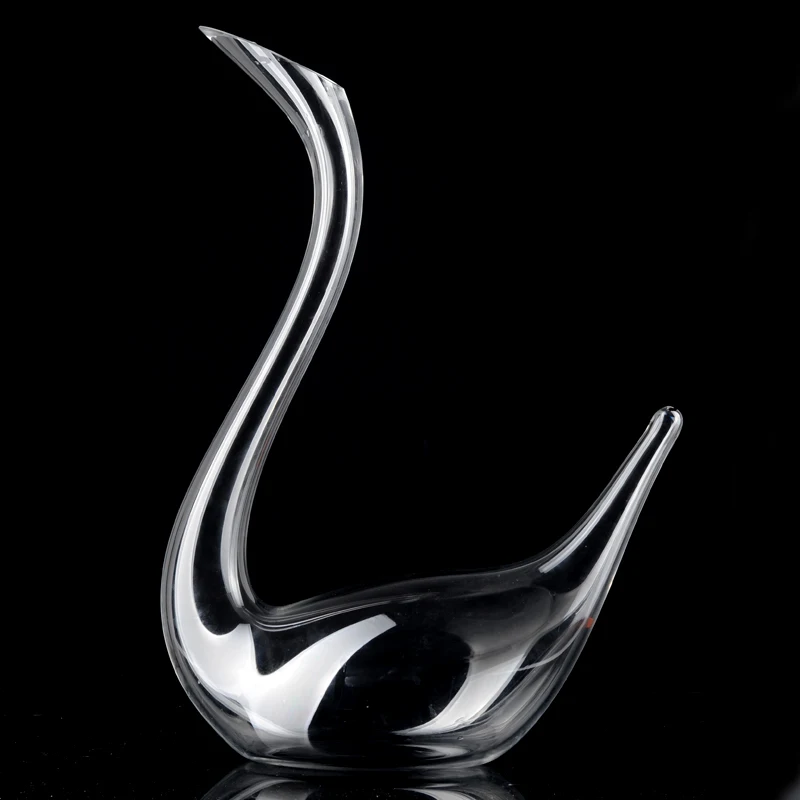 Висококачествен кристална чаша Лебед творчески вино гарафа с чаши за вино костюм чанта поща