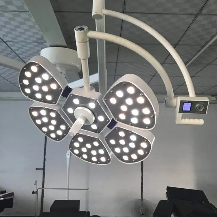 висококачествена LED лампа болница тавана на медицинско оборудване закупуване на преносим светла работа с бестеневой лампа за разглеждане на осветление