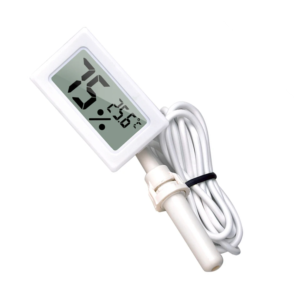 Влагомер, термометър цифров св ЛКД ФЫ-12 вградени за температура замораживателя -50-70℃ -58-158℉ Хладилник, Термометър за Хладилник