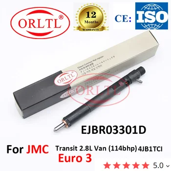 Горивната един пулверизатор ORLTL Common Rail EJBR03301D Благородна един пулверизатор R03301D 3301D За JMC Transit 2.8 L Ван (114 л. с.) 4JB1TCI Евро 3