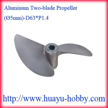 Двухлопастный витлото Alumi (диаметър 5 mm) -D63*P1.4 664632