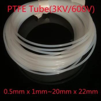 ЕЙД маркуч части на принтера PTFE 3D тръба изолиран Капилляром изолиран ЕЙД 0.3-0.6-0.8-1-1.2.1-1.8-2-2.5-3-4 устойчивост на Корозия твърди тръби mm F46