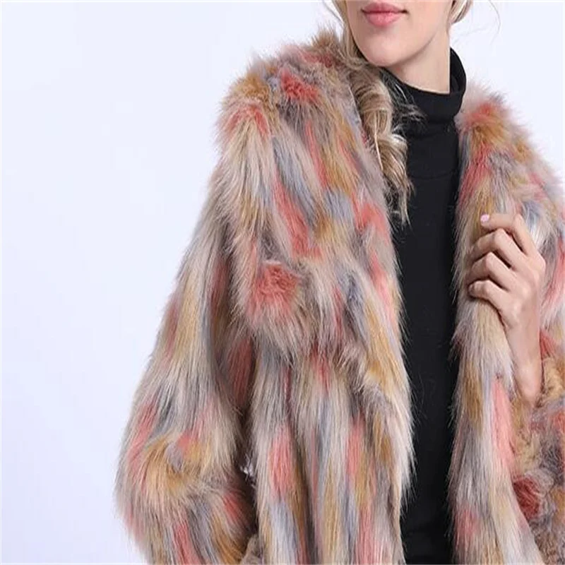 Есенна кожено яке от изкуствена кожа, дамски камуфляжная яке с дълъг ръкав, топло меховое кожени палта, дамски якета, зимни изолирана b537