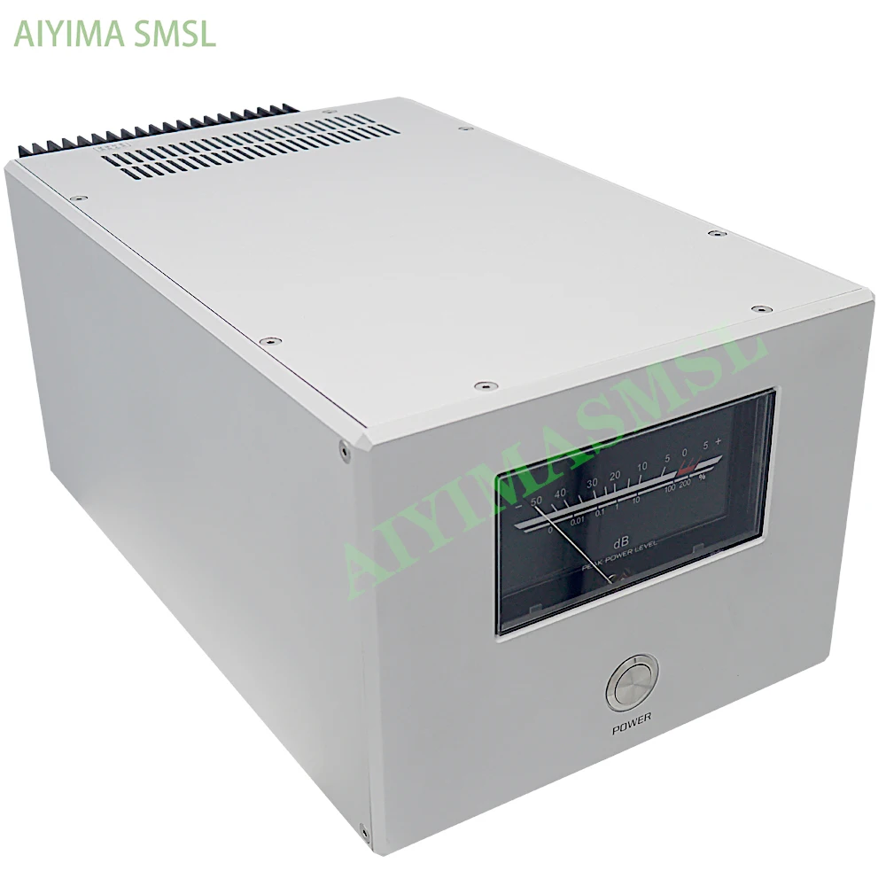 Еталонно усилвател на мощност AIYIMA SMSL Goldmund-Telos 300 с разделен стерео 2,0-канальным усилване нетна мощност мощност 200 W