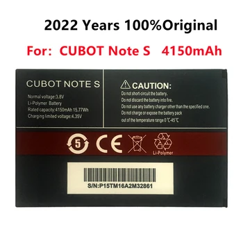 За CUBOT Note S Батерия 4150 ма 100% Нова Оригинална работа на смени, резервна батерия За Мобилен телефон CUBOT S Note