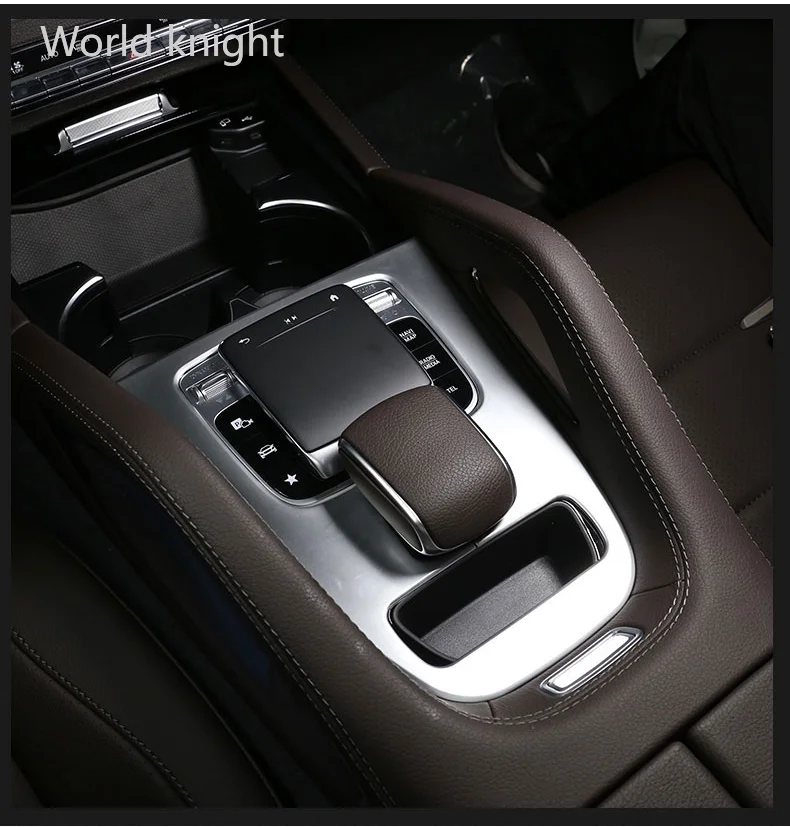 За Mercedes Benz GLE GLS Class W167 X167 2020 Вътрешна, Централна Конзола на Автомобила Панел за Превключване на Предавките Покритие с ABS Аксесоари От Въглеродни влакна