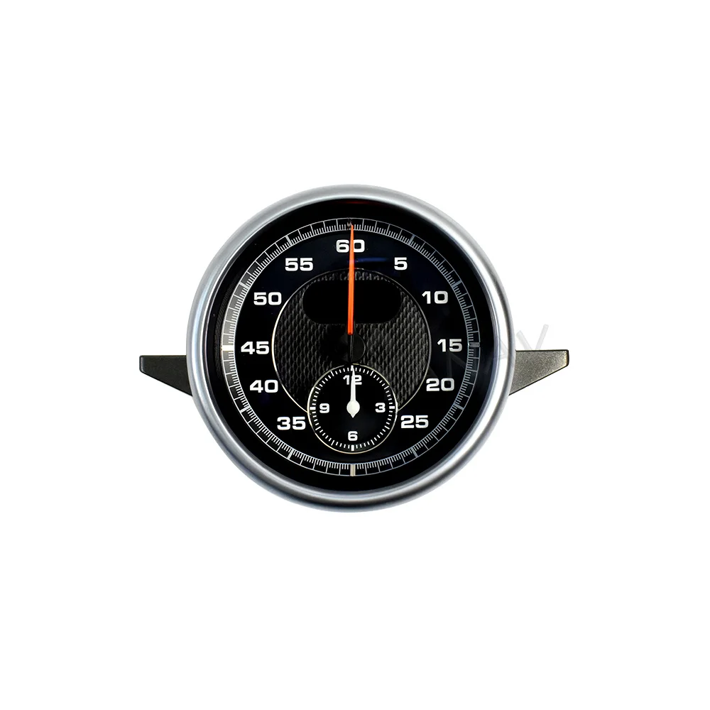 За Porsche 718 2016-2021 Таблото Вътрешен Компас Време Електронен Инструмент Часовници Авто Хронометър