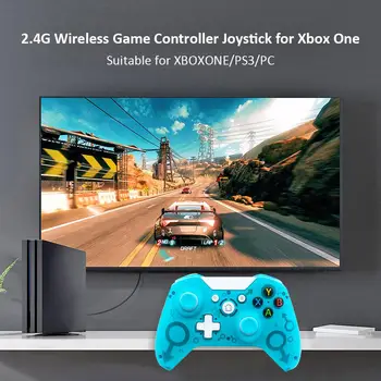 За Xbox One За PS3 и PC Игри Джойстик Геймпад С двойна Вибрация на Двигателя Нов Безжичен Гейм контролер N-1 2,4 Ghz