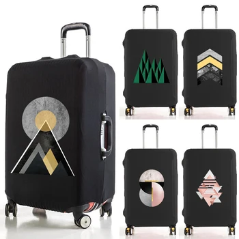 За Пътни Принадлежности 18-32 инча Геометрична Кутията за багаж Моющаяся Защитно покритие е По-Дебела Защитна Капачка За съхранение на багаж