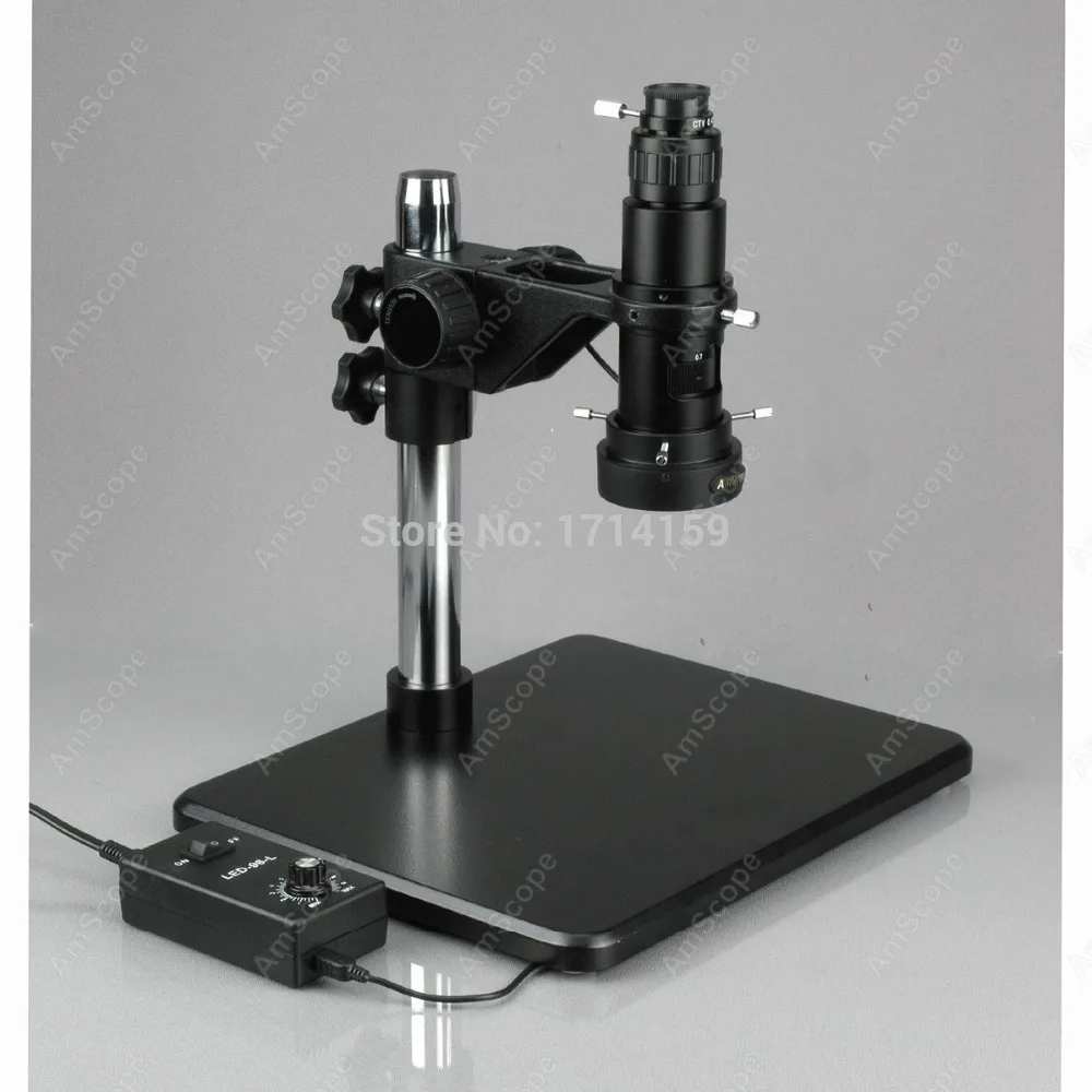 Индустриална инспекция-AmScope Доставя 11X-80X Промишлен проверки микроскоп с един увеличение + 3 mp USB дигитална камера