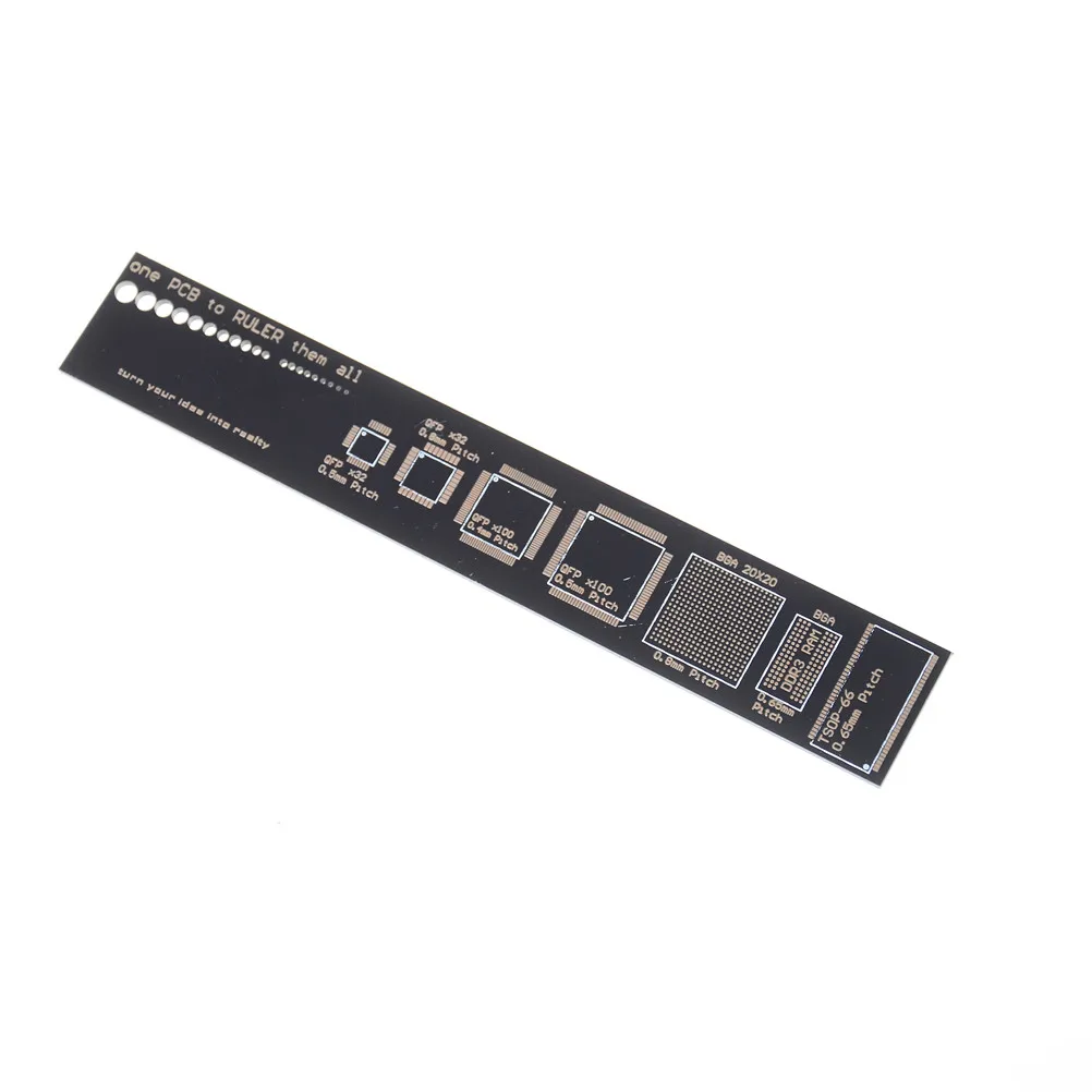Инструмент за измерване на Резистор, Кондензатор Чип IC SMD Многофункционален 15 СМ Печатна платка Линия