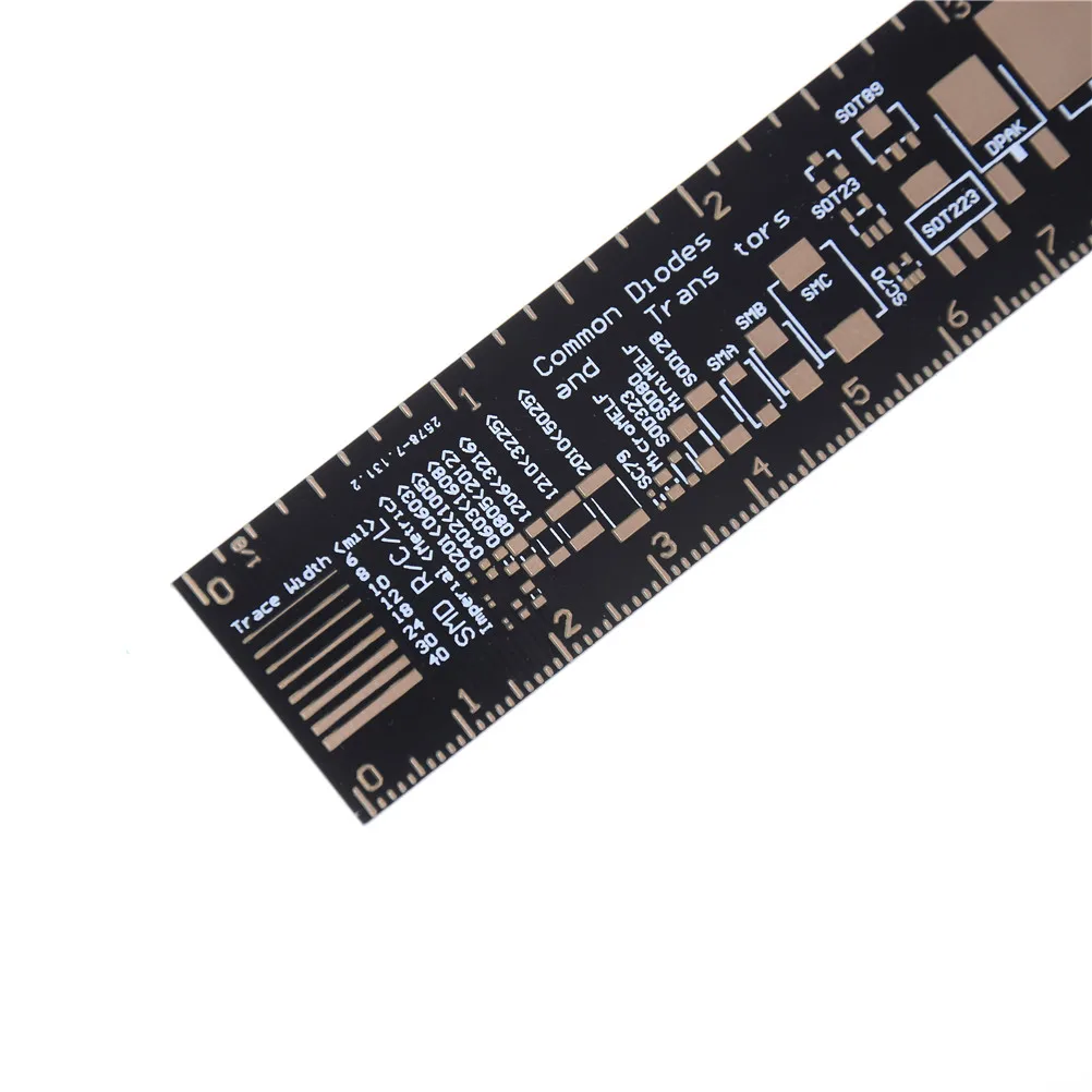 Инструмент за измерване на Резистор, Кондензатор Чип IC SMD Многофункционален 15 СМ Печатна платка Линия